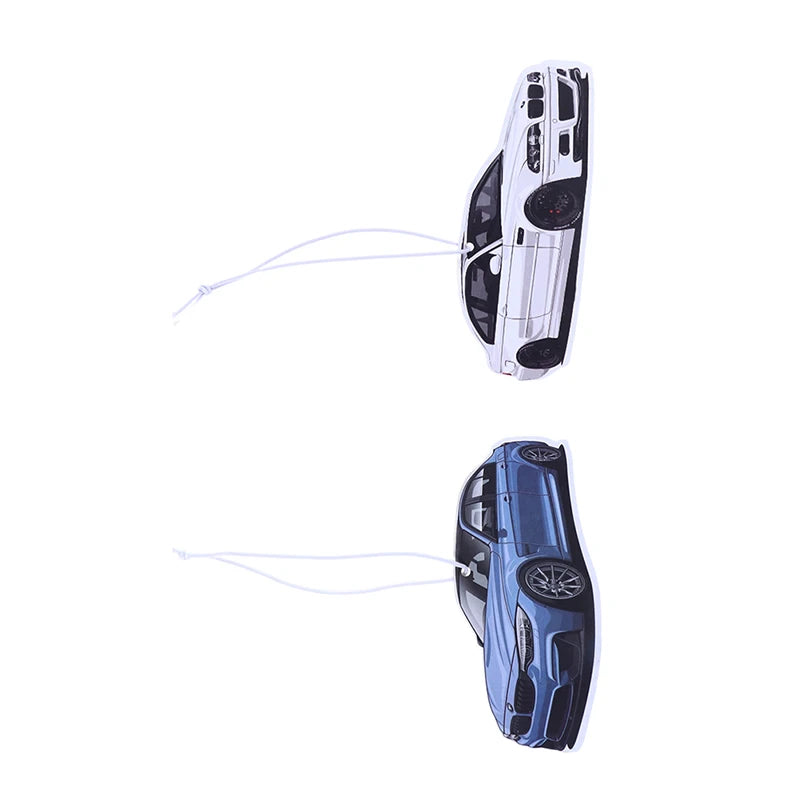 Hot Sale Car Air Freshener Hanging Auto Rearview Mirror Perfume Pendant Solid Paper  For BMW  Accessories